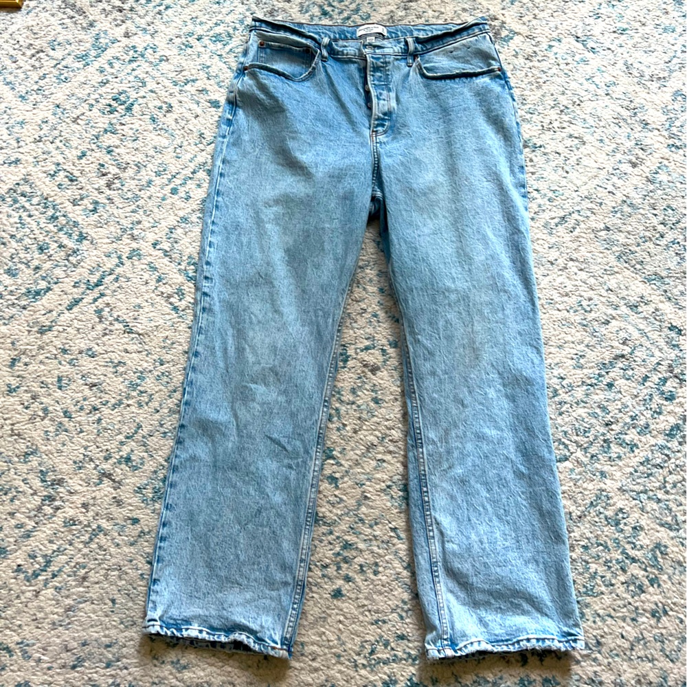 Abercrombie curve love 90s low rise baggy jeans